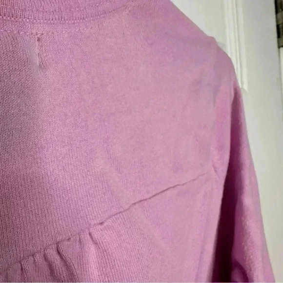 Eddie Bauer Cardigan 3/4 Sleeves  Pink Size Small - Picture 16 of 16